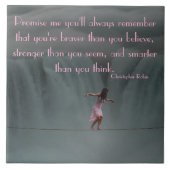 GIRL ON A TIGHTROPE TILE タイル (正面)