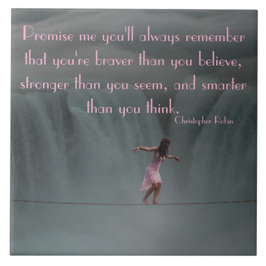 GIRL ON A TIGHTROPE TILE タイル (正面)