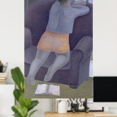 Girl on Chair 2002 ポスター (ホームオフィス)