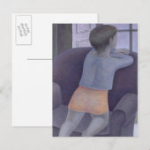 Girl on Chair 2002 ポストカード (正面/裏面)