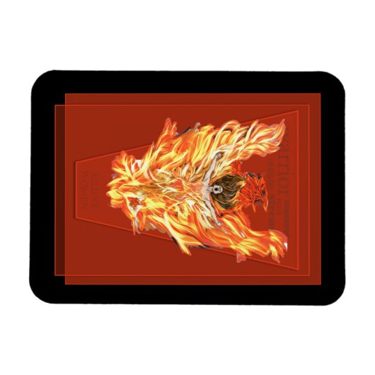 Girl on Fire Magnets マグネット (横)