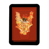 Girl on Fire Magnets マグネット (縦)