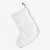 Girl on Horse スモールクリスマスストッキング (裏面 (吊り時))