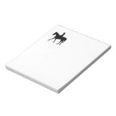 Girl on Horse ノートパッド (回転)