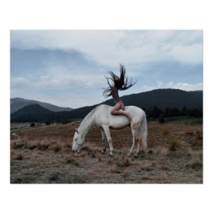 Girl on Horse ポスター