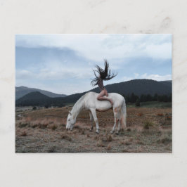 Girl on Horse ポストカード