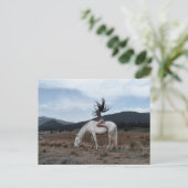 Girl on Horse ポストカード (スタンド正面)