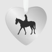 Girl on Horse Welcome オーナメント (正面)