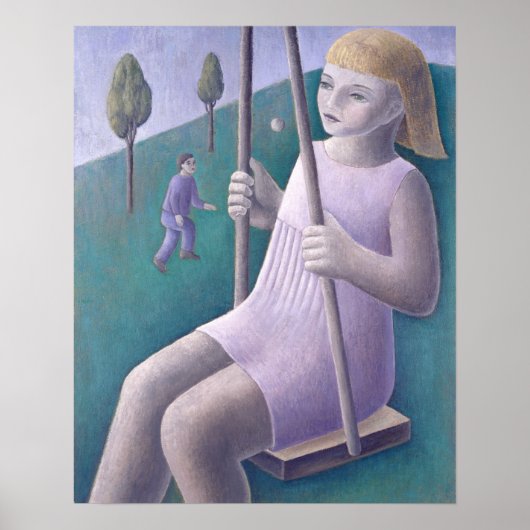 Girl on Swing 1996 ポスター (正面)