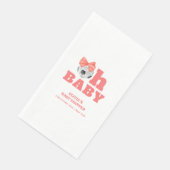 Girl Peach Oh Baby Bow Soccer Sport Baby Shower  (コーナー)