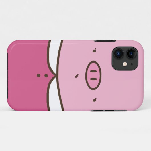 GIRL♡PIGGY Case-Mate iPhoneケース (裏面(横))