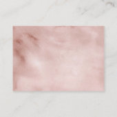 Girl Pink Bow Shell Baby Shower Books for Baby エンクロージャーカード (裏面)