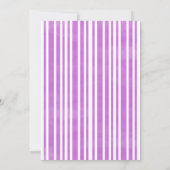 Girl Popsicle Summer 2nd Birthday Party 招待状 (裏面)