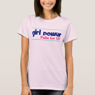 Girl Power -サラ・ペイリン氏副社長 Tシャツ