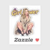 Girl Power シール (シート)