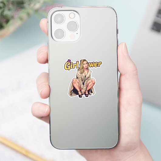 Girl Power シール (スマートフォン)