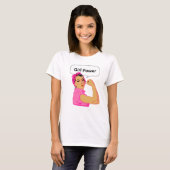 Girl Power テキスト編集可能Tシャツ Tシャツ (正面フル)
