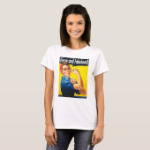 Girl Power 凄くて素敵 Tシャツ (正面フル)