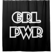 Girl Power, Grl Pwr シャワーカーテン (正面)