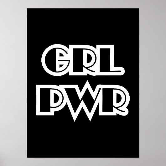 Girl Power, Grl Pwr ポスター (正面)