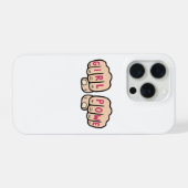 Girl Power iPhone 15 Pro カー iPhoneケース (裏面横)