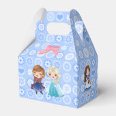 Girl Power on Blue Flower Background フェイバーボックス (裏面サイド)