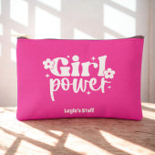 Girl Power Pink アクセサリーポーチ