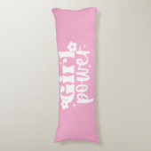 Girl Power Pink ボディピロー (正面縦)