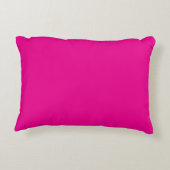 Girl Power Pink Accent Pillow アクセントクッション (裏面)