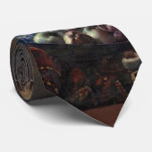 Girl Reading a Letter at an Open Window, Vermeer ネクタイ (ロール)