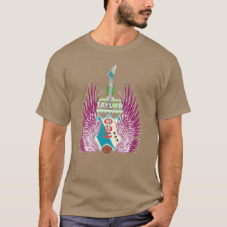 Girl Retroaylor 名前入り パーソナライズド グルーブ フリー Tシャツ