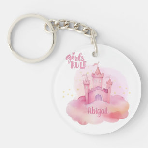 Girl Rule Palace on the Pink Cloudカスタマイズ キーホルダー