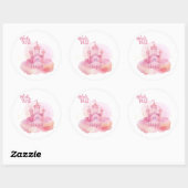 Girl Rule Palace on the Pink Cloudカスタマイズ ラウンドシール (シート)