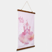 Girl Rule Palace on the Pink Cloudカスタマイズ 吊り下げ型タペストリー (傾斜あり)