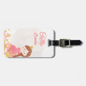 Girl’s Princess Royal Crown Travel ラゲッジタグ (正面横)