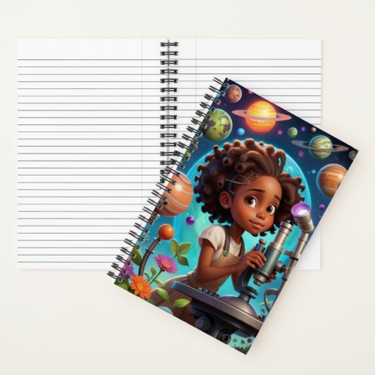 Girl Science ノートブック (内側)