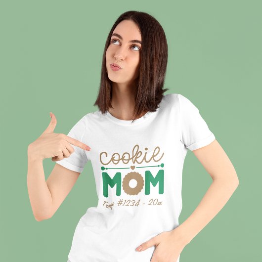 Girl Scout Cookie Mom Appreciation Custom Tシャツ