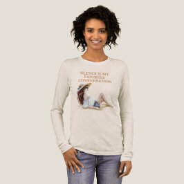 Girl Silent T-Shirt トライブレンドTシャツ