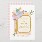 Girl Storybook 2nd Birthday Invitation 招待状 (正面/裏面)