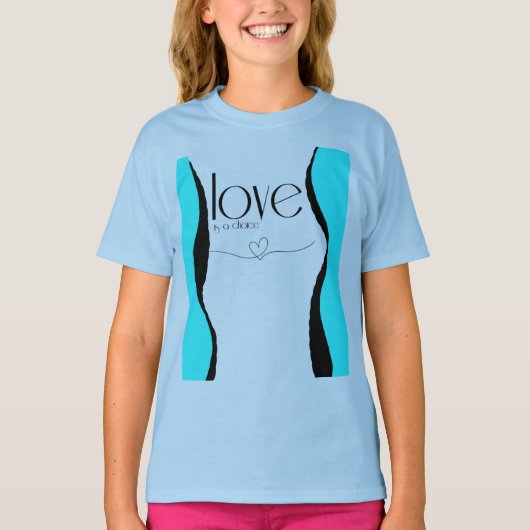 girl style teen tシャツ (正面)