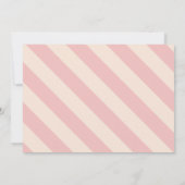 Girl Three-Rex Dinosaur Birthday Photo 招待状 (裏面)