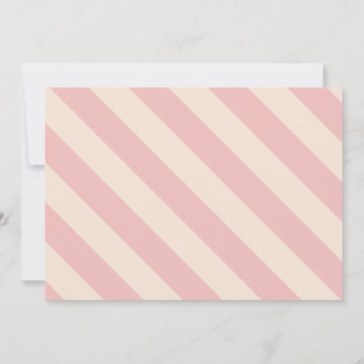 Girl Three-Rex Dinosaur Birthday Photo 招待状 (裏面)