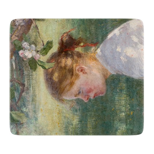Girl Under the Apple Tree (by Danielson-Gambogi) カッティングボード (正面)