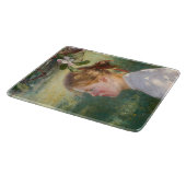 Girl Under the Apple Tree (by Danielson-Gambogi) カッティングボード (角)