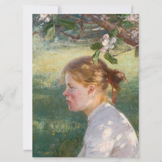 Girl Under the Apple Tree (by Danielson-Gambogi) カード (正面)