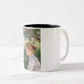 Girl Under the Apple Tree (by Danielson-Gambogi) ツートーンマグカップ (正面右)