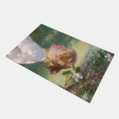 Girl Under the Apple Tree (by Danielson-Gambogi) ドアマット (アングル)