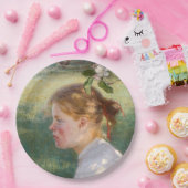 Girl Under the Apple Tree (by Danielson-Gambogi) ペーパープレート (パーティー)