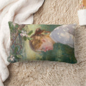 Girl Under the Apple Tree (by Danielson-Gambogi) ランバークッション (ブランケット)