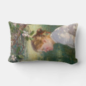 Girl Under the Apple Tree (by Danielson-Gambogi) ランバークッション (裏面)